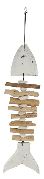 [398683] HO.HÄNGER,FISCH,WEIß,60CM
