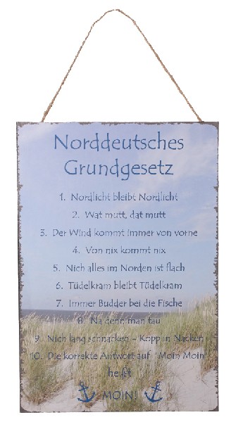 SCHILD,METALL,GRUNDGESETZ