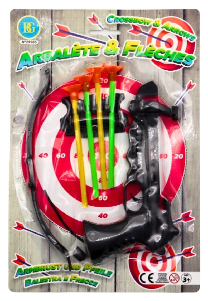 ARMBRUST+4PFEILE,19CM, SB