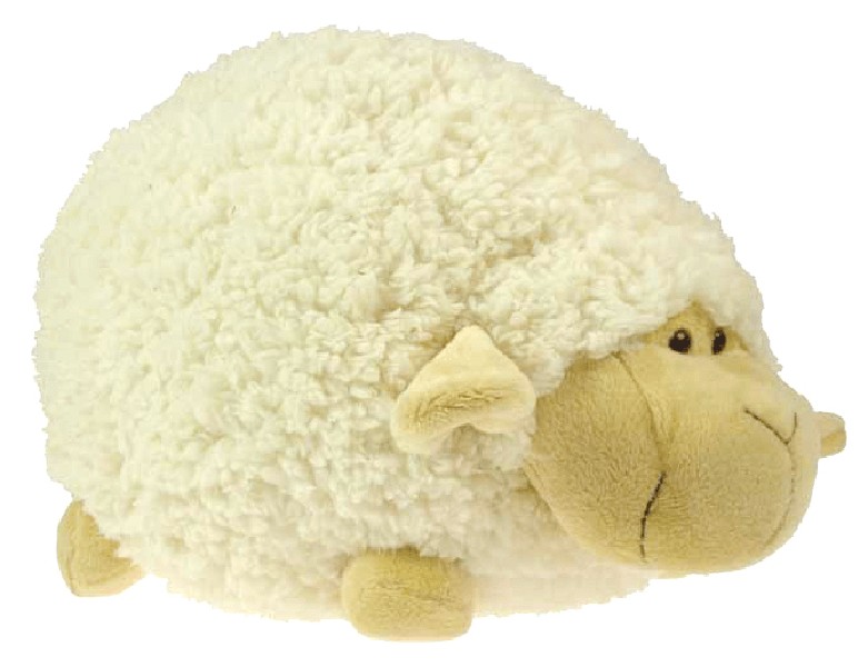 PL.SCHAF,STEH.BEIGE,35CM