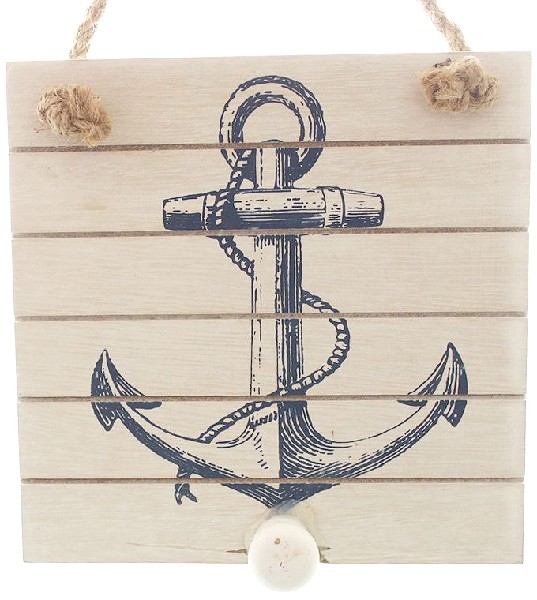 WANDHAKEN MIT SEIL,ANKER