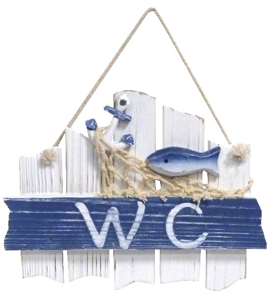 SCHILD, WC,17X13CM