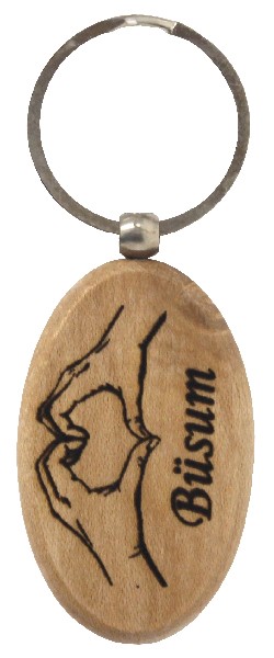 SCHL-ANH.HOLZ,OVAL,BÜSUM
