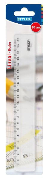 LINEAL,KUNSTSTOFF,20CM SB