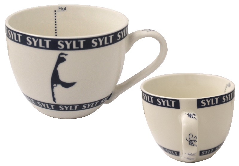 BE.JUMBO SYLT WEIß/NAVY