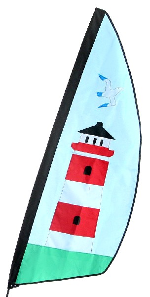 WINDFAHNE/LEUCHTT.129CM