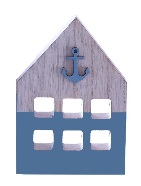 HAUS,MDF,14,5CM,BLAU