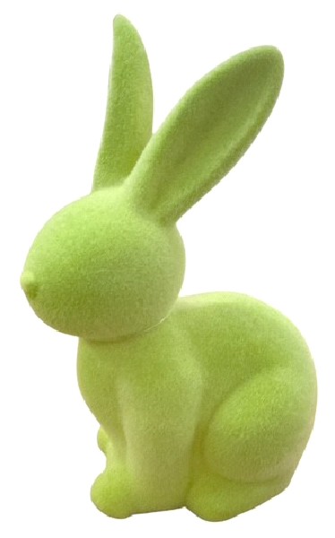 HASE SITZEND 19CM H`GRÜN