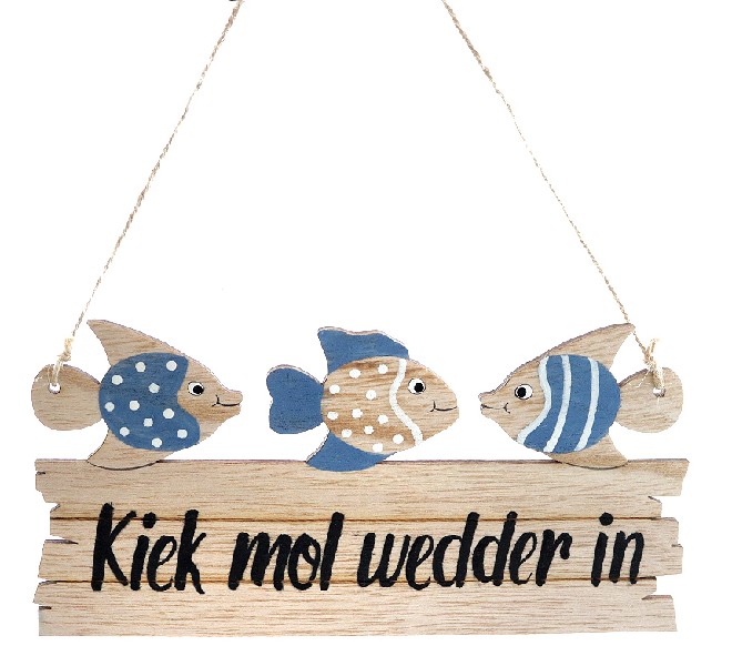SCHILD,HOLZ,KIEK MOL WEDD