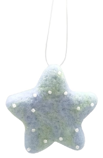 [398196] FILZ SEESTERN,BLAU,8,5CM