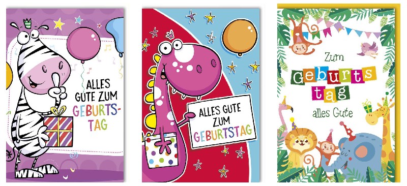 KARTE, GEBURTSTAG KINDER