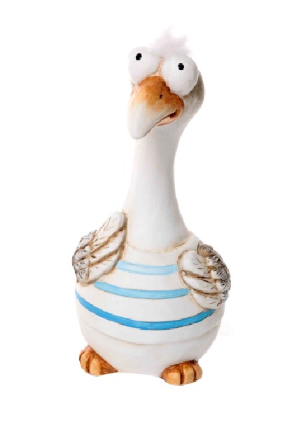MÖWE,STEHEND 15X8X8,5CM