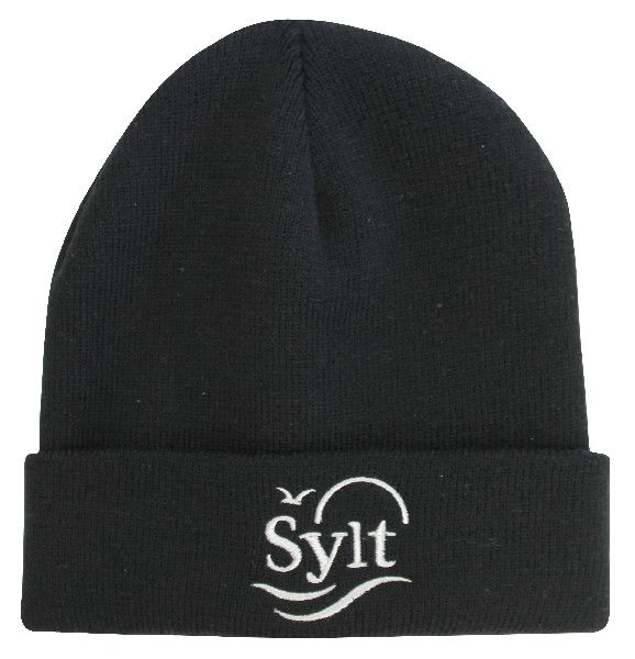 STRICKMÜTZE,SYLT,SCHWARZ