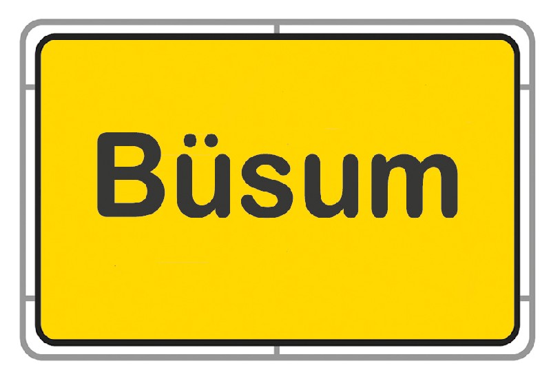 MAGN.BÜSUM,ORTSCHILD