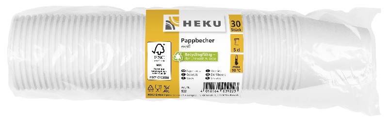 PAPPBECHER WEISS 5CL 30ER