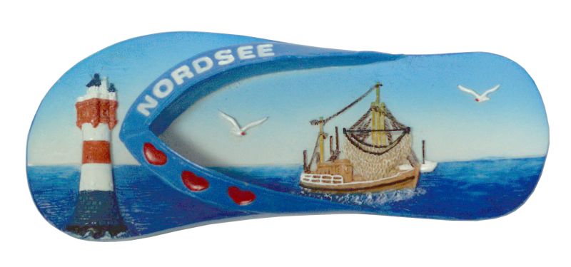 MAG.SLIPPER NORDSEE 10CM