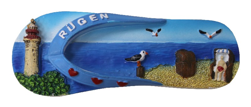 MAG.SLIPPER RÜGEN 10CM