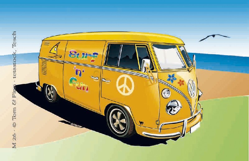 MAGN.VW-BUS, QUERFORMAT