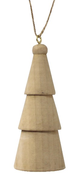 [12016] HÄNGER HOLZ BAUM 10CM