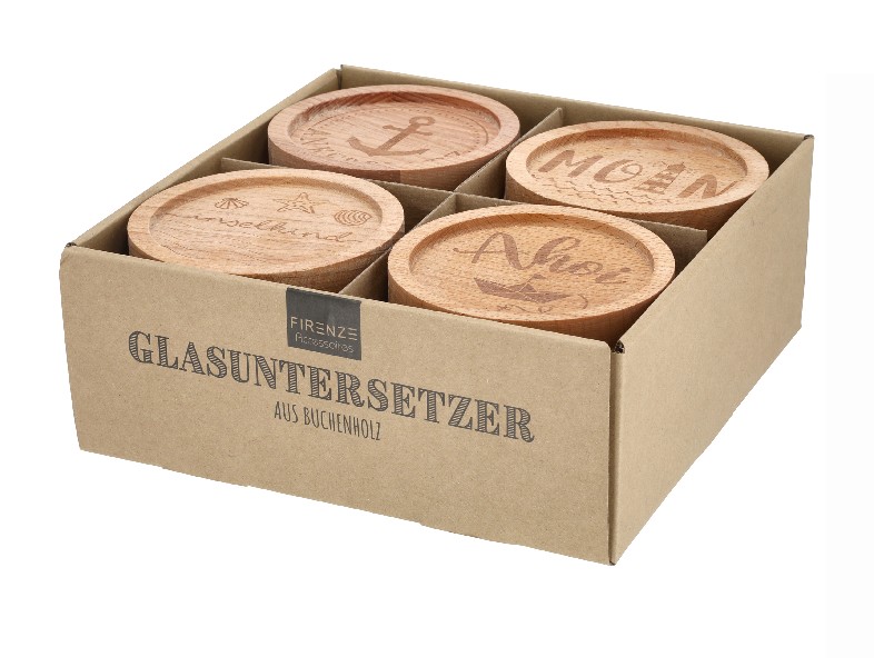UNTERSETZER F.GLAS,4F.I.D