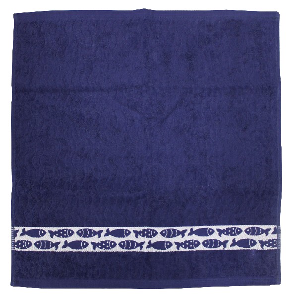 FROTTEE,KÜ-TUCH,BLAU,FISC