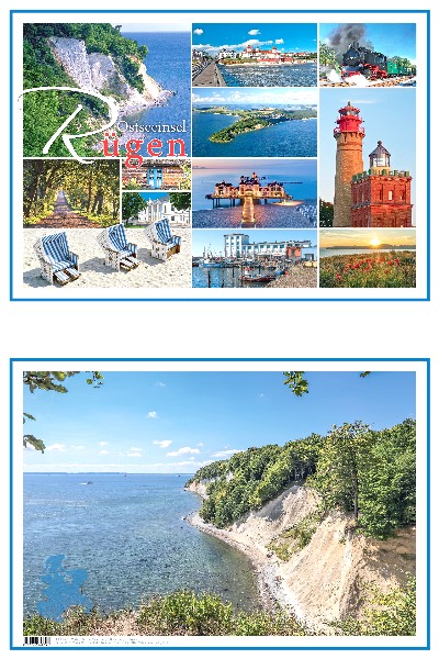 TISCHSET RÜGEN,MOT.SORT.
