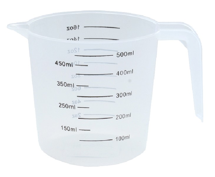 [142321] MESSKANNE 0,5L M.DRUCK PP
