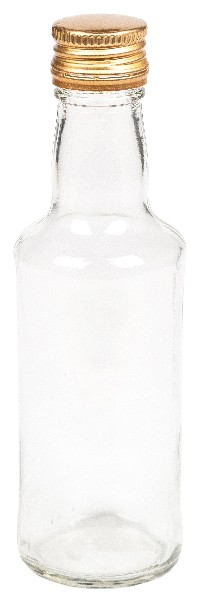 GLAS FLASCHE M.SCHRAUBV.