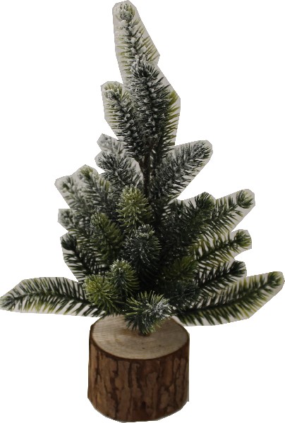[13410] TANNENBAUM BESCHNEIT 23CM