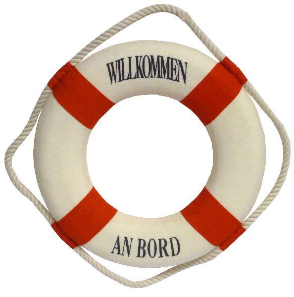 R-RING 25CM ROT/WEISS
