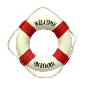 R-RING 35CM ROT/WEISS