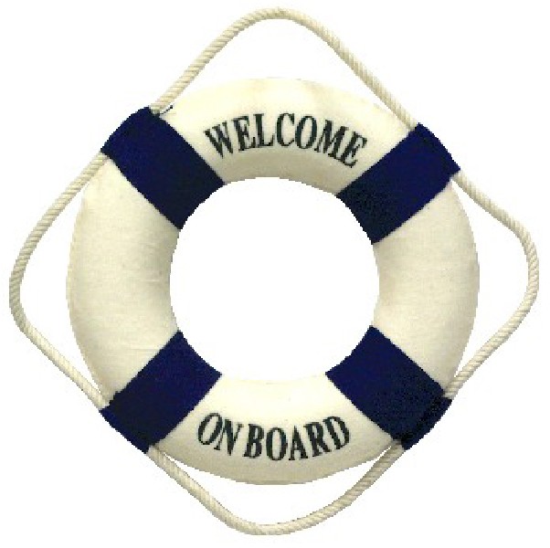 R-RING 50CM BLAU/WEISS