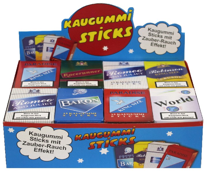 KAUGUMMI,ZIGARETTE,I.D.