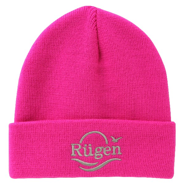 STRICKMÜTZE,RÜGEN,PINK
