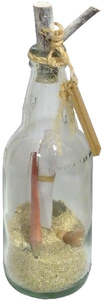 FLASCHENPOST;SANDFÜL.23CM