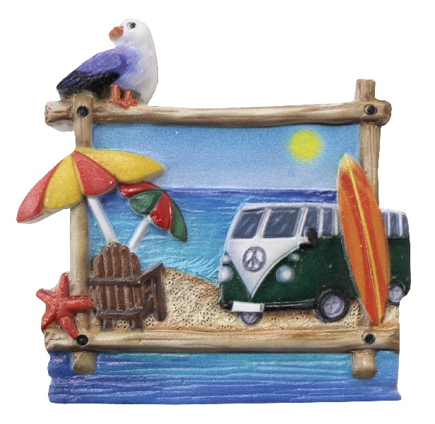 MAGN.BUS AM STRAND,6,5CM