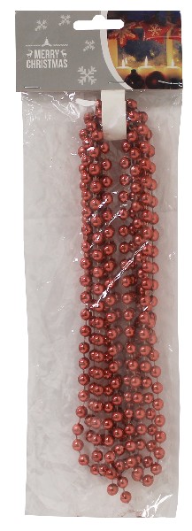 [17453] PERLENKETTE ROT  8MM