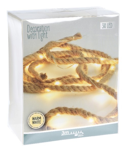 TAU + 30 LED,3M,WARMWEISS